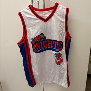 Calvin Cambridge #3 LA Knights Men's Basketball Jersey Like Mike Movie Stitched